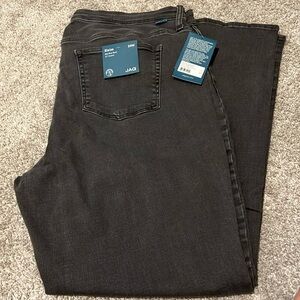 NEW JAG Jeans Eloise Mid Rise Bootcut Jeans Plus Size 24W Stormcloud Noir NWT